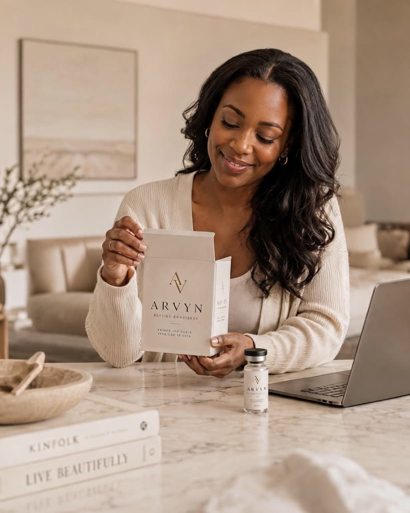 ARVYN member unboxing delivery